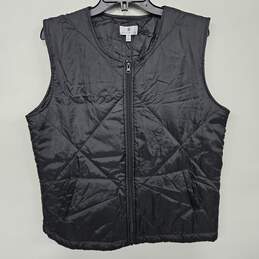 Socialite Black Puffer Vest