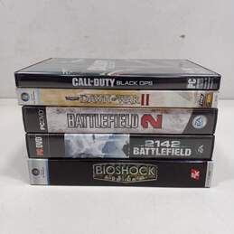Bundle Of 5 Assorted PC Games