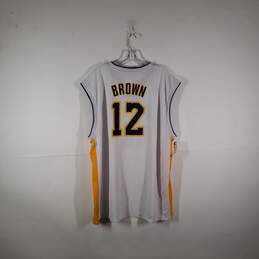 Mens Shannon Brown Los Angeles Lakers NBA Basketball Jersey Size 2XL alternative image
