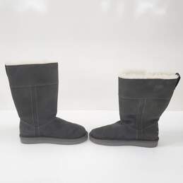 Koolaburra by Ugg Women's US Size 7 EU 38 Gray Leather Tall Winter Boots alternative image