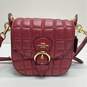 Coach Kleo Quilted Leather Satchel Red image number 1