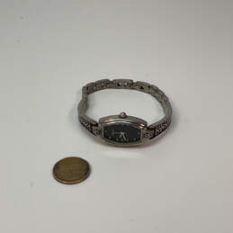 Designer Relic Silver-Tone Stainless Steel Black Dial Analog Wristwatch alternative image