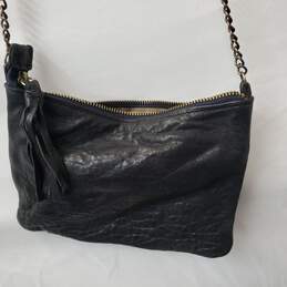 Unbranded Leather Clutch Bag w/ Chain Shoulder Strap alternative image