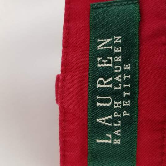 Ralph Lauren Women Pants Red M image number 3