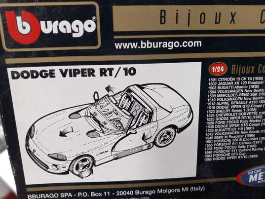 Bijoux Collection Burago Dodge Viper 1:24 image number 8