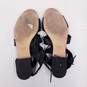 L'agence Leather Perforated Sandals Black 10 image number 6