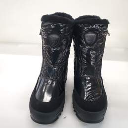Pajar Tanita Black Faux Fur Lined Snow Boots Women's Size 10 alternative image