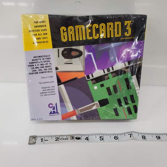 Vintage Gamecard 3 Automatic Joystick Adapter Sealed image number 1