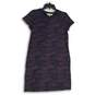 Loft Womens Pink Navy Blue Striped Short Sleeve Pullover T-Shirt Size SP image number 1