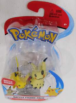 Rare Pokemon Jazwares Mimikyu & Pikachu Battle Figure Pack Action Figures alternative image