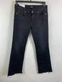 7 For All Mankind Women Black Jeans 28 NWT image number 1