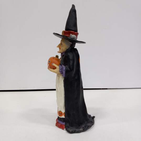 Kurt Adler Hand Crafted Halloween Witch Candle Holder image number 5