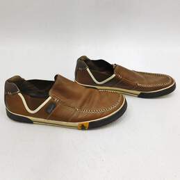 Penguin Slip-On Brown Leather Shoes Men's Size 11.5 alternative image