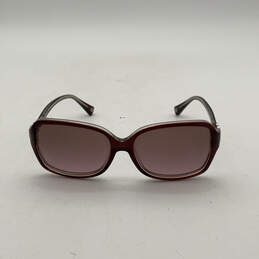 Womens HC 8009 Purple Full Rim Gradient Lens Square Sunglasses With Case alternative image