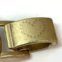 Designer Stella & Dot Gold-Tone Hammered Chunky Link Chain Bracelet image number 4
