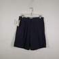 NWT Mens Pleated Front Slash Pockets Belt Loops Chino Shorts Size 32 image number 1