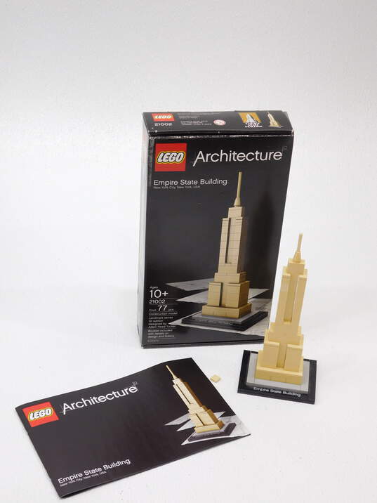 Architecture Set 21002: Empire State Building IOB w/ manual