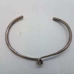 Mexico Sterling Silver Single twist 5 inch Cuff Bracelet