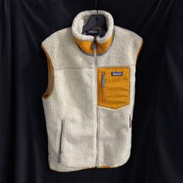 Patagonia Men's Classic Retro-X Full Zip Mock Neck Vest Size M