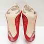 Steve Madden Vala Red Patent Leather Heels Women's Size 8 M image number 5