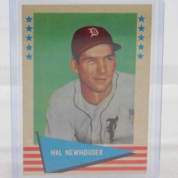 1961 HOF Hal Newhouser Fleer Baseball Greats Detroit Tigers