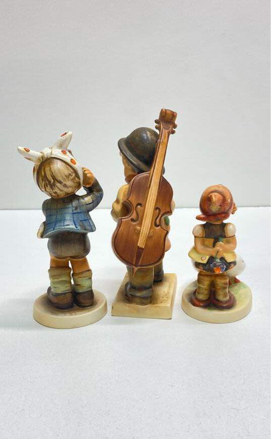 Vintage Hummel West Germany Lot of 3 Ceramic Figurines Cello image number 5