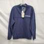 NWT Tommy Bahama MN's NFL Seattle Seahawk's Reversible Blue Half Zip Pullover Size S/P image number 1