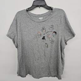 Old Navy Women’s Cropped Grey Graphic Tee