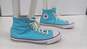 Converse Unisex 152620C Cyan Classic Hi-Top Sneakers Size M9/W11 image number 1