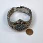 Designer Bulova Silver-Tone Marine Star Round Analog Quartz Bracelet Wristwatch image number 3