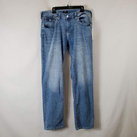 True Religion Men's Blue Denim Jeans SZ 36 image number 1