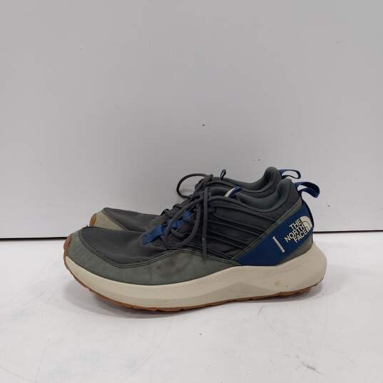The North Face Grey/Blue/White/Brown Shoes Men's Size 9 image number 2