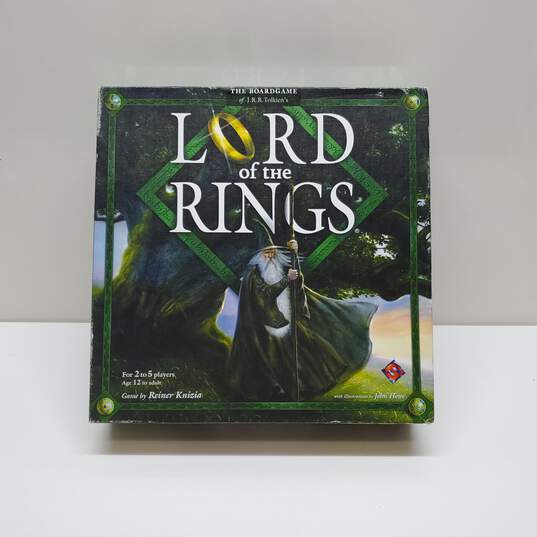 Lord of the Rings Boardgame by Reiner Knizia- For Parts-IOB image number 1