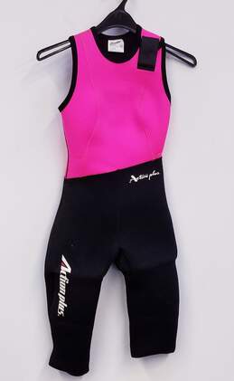 Action Plus Pink long sleeve WetSuit diving suit size XS