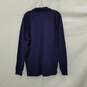 Lacoste Vintage Navy Blue Sweatshirt Size XL image number 2