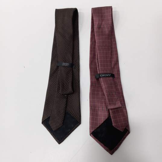 Pair of DKNY Neckties image number 2