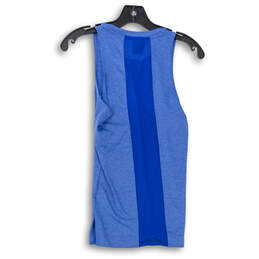 Mens Blue Dri-Fit Sleeveless Round Neck Activewear Pullover Tank Top Size XS alternative image