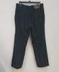 Womens Black Dark Wash Mid Rise Coin Pockets Denim Straight Jeans Size 33 image number 1