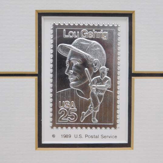 Lou Gehrig The Iron Horse Barry Leighton-Jones Commemorative Display Yankees image number 7