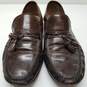 Bally of Switzerland Kent Men's Brown Leather Slip-On Tassel Moccasin Loafers Size 8.5W image number 2