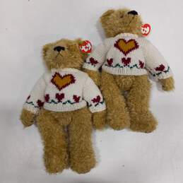 4PC TY Assorted Bear Plush Toy Bundle alternative image