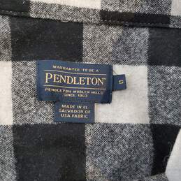 Pendleton Long Sleeve Button Up Flannel Shirt Size S alternative image