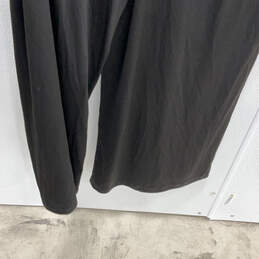 NWT Womens Black Sleeveless Halter Neck Midi Back Zip Sheath Dress Size 18W