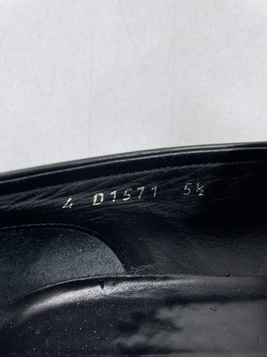 Authentic Prada Black Logo Loafers M 5.5 image number 7