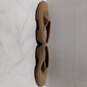 Mens Brown Suede Flat Round Toe Slip On Clog Shoes Size 9.5 B image number 2