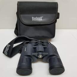 Waterproof Bushnell binoculars 10x42 with case and lens caps