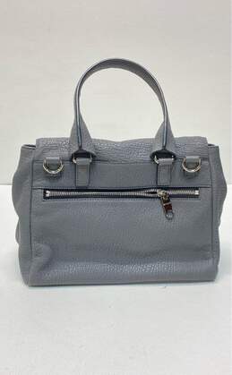 Milly Pebble Leather Convertible Satchel Backpack Grey alternative image