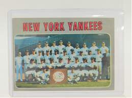 1970 New York Yankees Topps Team Checklist