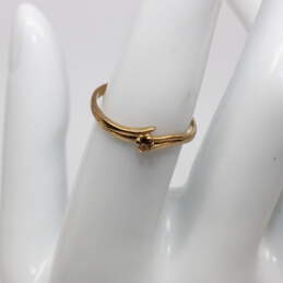 10K Yellow Gold Ring Size 6 FOR SETTING - 1.2g alternative image
