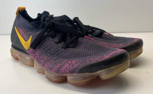 Nike Air VaporMax 2 Gridiron Pink Blast Pink, Black Sneakers 942842-008 Size 15 image number 3